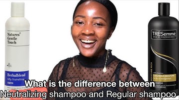 VERSCHIL TUSSEN NEUTRALISERENDE SHAMPOO EN GEWONE SHAMPOO | ONTSPANNEN HAAR