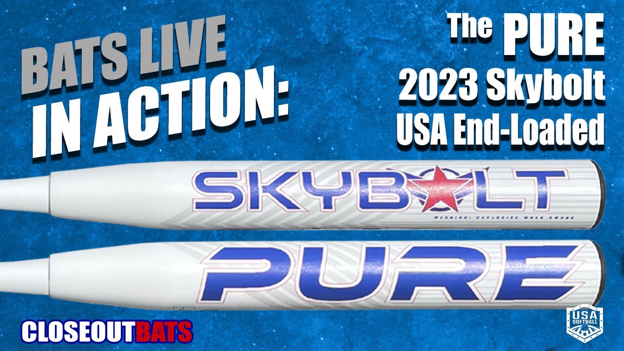 HITTING PURE Skybolt EndLoaded Slowpitch Bat USA MFE6 (2023) YouTube