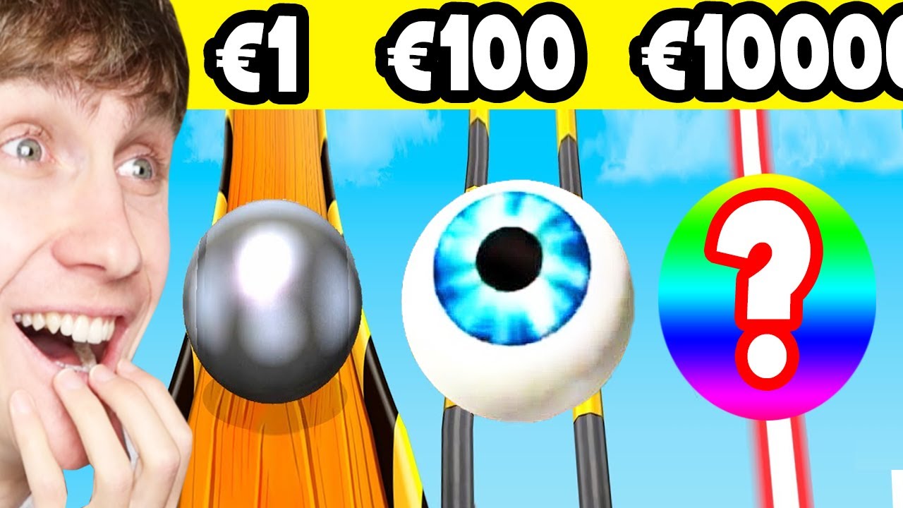 1€ Bal Vs 1.000.000€ Bal (Extreem)