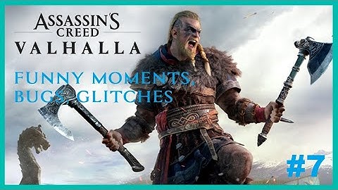 *HOW TO CATCH A FLYING FISH* AC Valhalla (Glitch-alla) funny moment, bug, glitch PS4 PRO #7