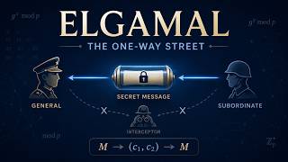 Elgamal encryption and the mathematics behind Secret Communication