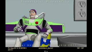 |TOY STORY| Buzz Lightyear Test Animation with Sound Part 14