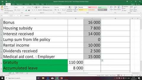 Income Tax N6 (Calculation of Tax Liability  N.P - Gross Income - Part 1) - Mr. K. Modisane