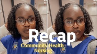 RECAP | Session 12/14  ✅ -  Community Health Nursing (MAR 2022)