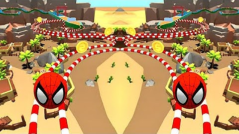 Sky Rolling Ball 3D - All levels Gameplay Walkthrough Android iOS (levels 740-741)