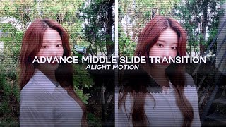 ✧*。advance middle slide transition | alight motion screenshot 5