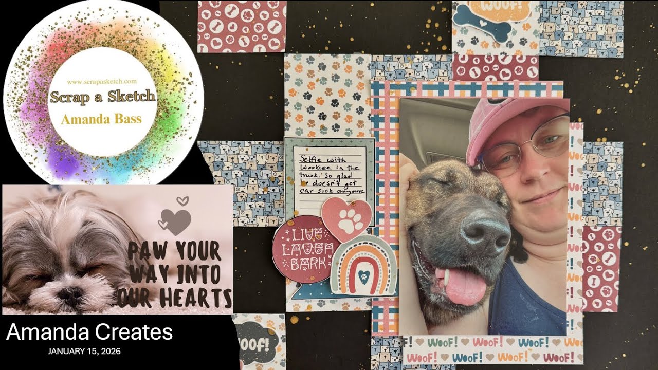 Woof! Scrap a Sketch Creative Team and Paw Your Way Into Your Hearts