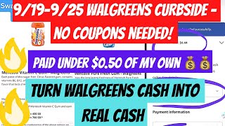 ???9/19 Walgreens Curbside Haul HOTT EASY DEAL NO Coupons Needed 9/19 Walgreens Deals??