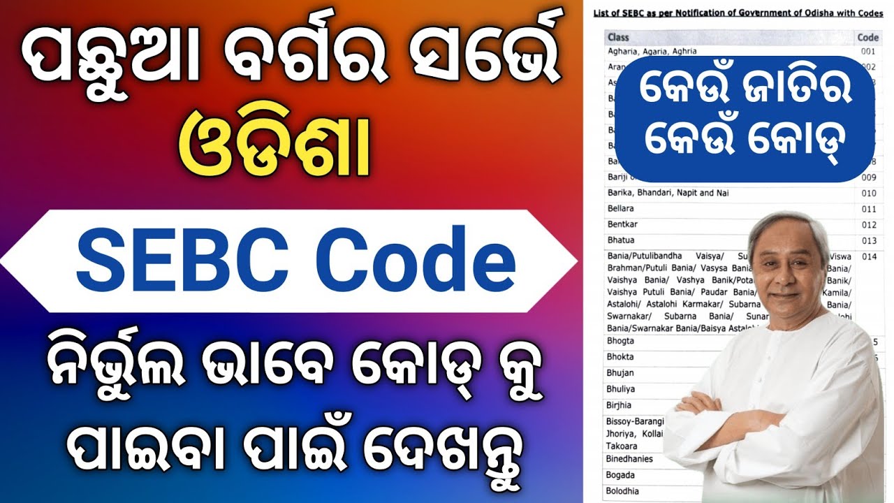 Obc Survey 2023 Obc Caste List In Odisha Obc Survey Form Fill Up obc-survey-2023-obc-caste-list-in-odisha-obc-survey-form-fill-up