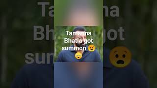 @tamannah Bhatia got summon from Maharashtra Cyber #deepfakedefense #rakhisawantcase #tamannabhatia