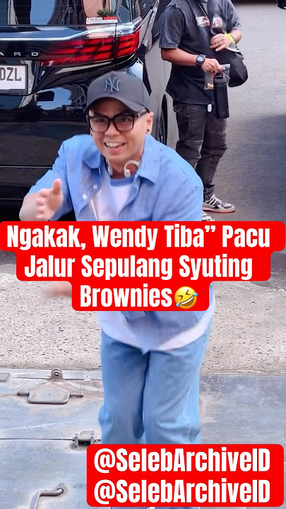 Ngakak, Wendy Tiba” Pacu Jalur Sepulang Syuting Brownies🤣 #ayutingting #wendycagur #rubenonsu