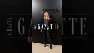 La Gazette de Grazia au défilé Isabel Marant