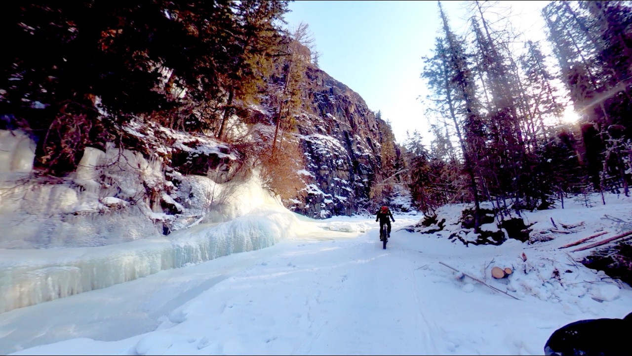 Сокровища Аккема: на фэтбайках по красивейшей тропе Алтая, возможной только зимой. Часть 1.