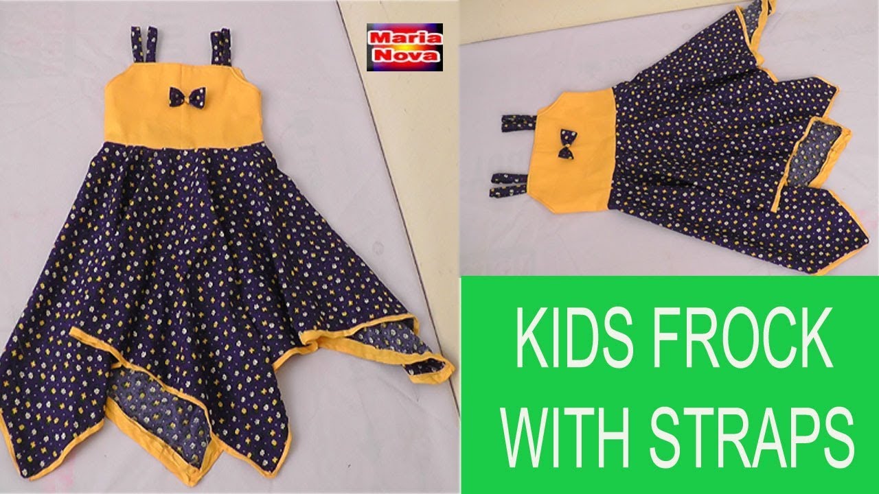 Super easy and beautiful summer baby frock cutting and stitching tutorial  by Palak Art  Craft  YouTube