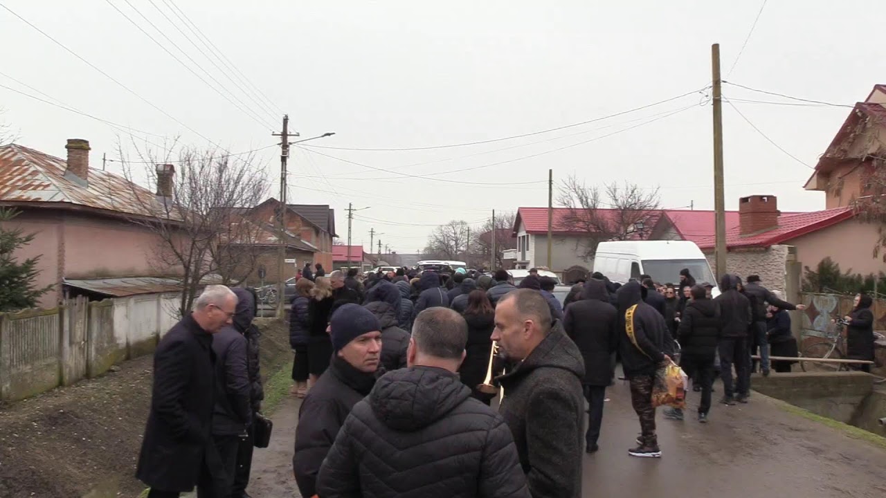 Înmormântare Gigi Bogdan Rusu - 27 ani - Comuna Peretu