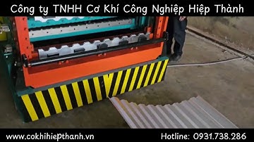MÁY CÁN TÔN HOT NHẤT TẠI CƠ KHÍ HIỆP THÀNH