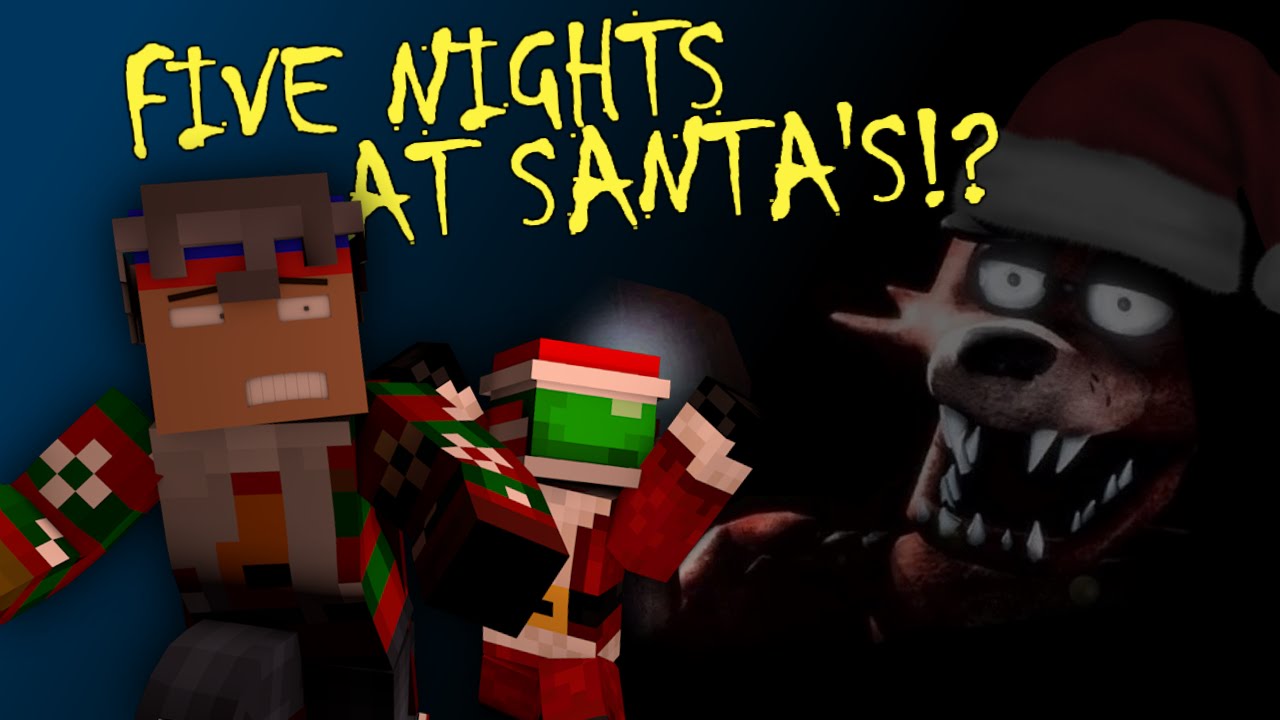 Minecraft  FIVE NIGHT NIGHTS AT FREDDY'S CHRISTMAS  Minecraft  FIVE NIGHT NIGHTS AT FREDDY'S CHRISTMAS