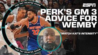 KAT is PUNKING Victor Wembanyama on the biggest stage! - Kendrick Perkins | The Pat McAfee Show
