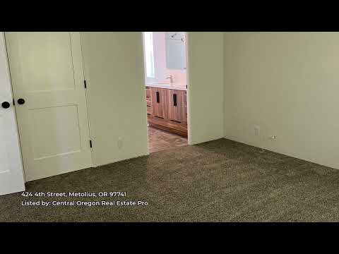 424 4th Street, Metolius, OR home video tour