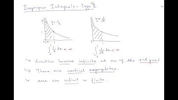 Lecture 20: Improper Integrals - type II