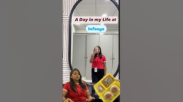 A Day in my Life at Infosys👩‍💻 #work #corporate #infosys #wipro #deloitte #tcs #corporatelife