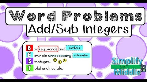 Add Subtract Word Problems