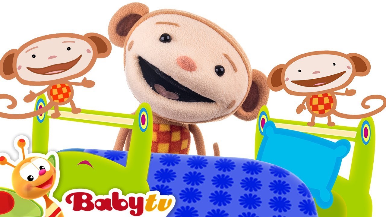 Cinco Pequenos Monos Babytv Espanol Youtube