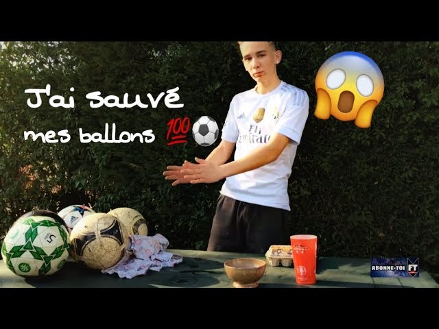 Comment réparer un ballon crevé. (Français) 