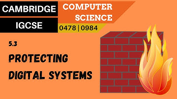 66. CAMBRIDGE IGCSE (0478-0984) 5.3 Protecting digital systems and data from threats