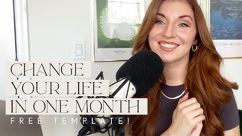 Monthly Reset January 2023 with FREE Notion Template: Reinvent Yourself in One Month!