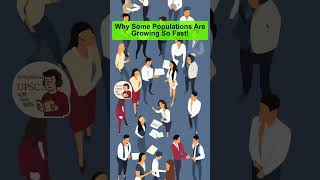 Why Some Populations Are Growing So Fast!  #shorts #upsc #ssc #exam
