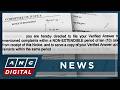 VP Sara Duterte given 10 days to respond to two impeachment complaints | ANC
