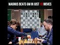 #Magnuscalsen_Win_In_18Moves_AgainstGM #shortvideo #chess #englishopening #entertainment