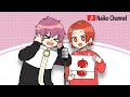 【アニメ】TikTokで超話題のしりとりネタで喧嘩する兄弟wwwwwwww【りんごゴリララッパパセリ】