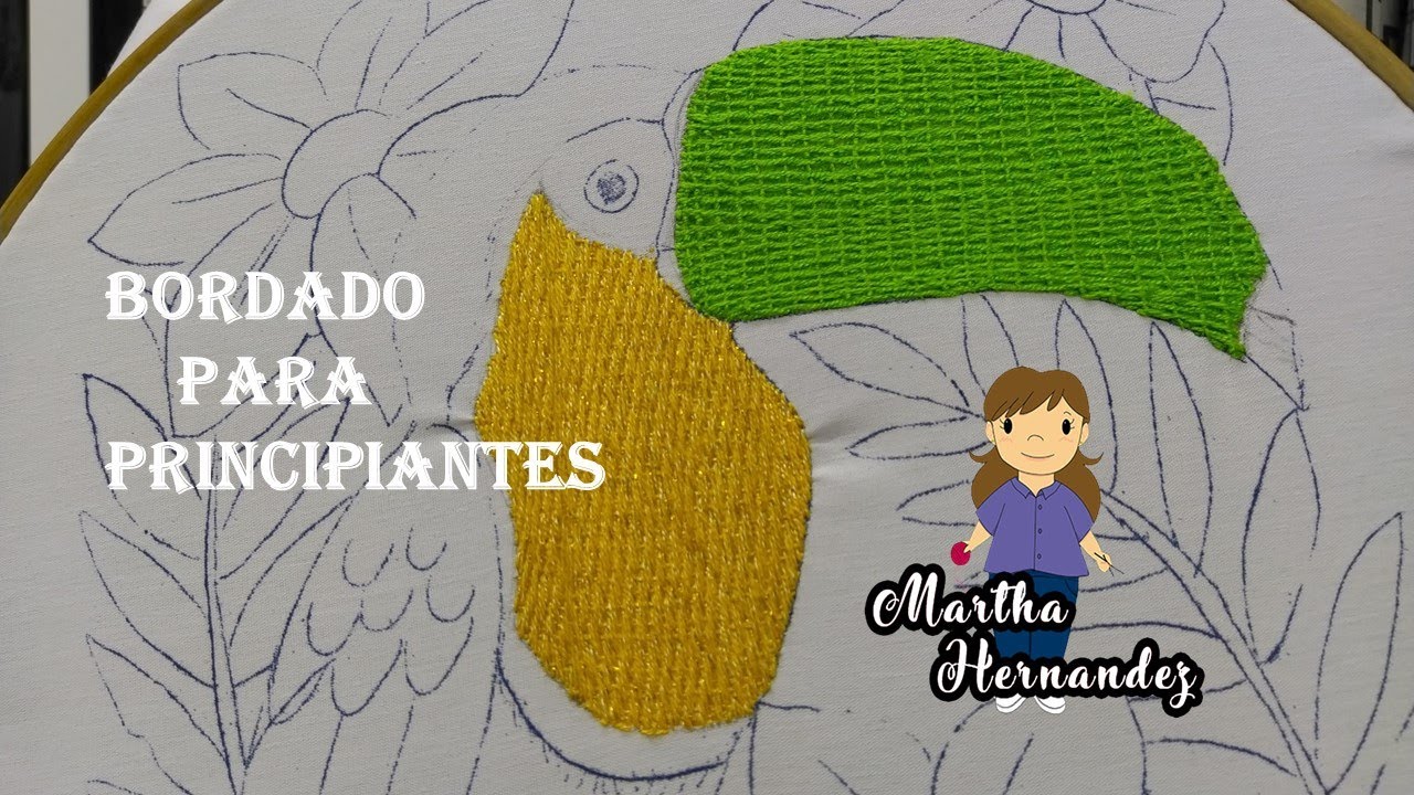Bordado Fantasía pico Tucan