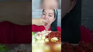 ayam geprek siram cabe mercon