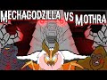 Godzilla GVK| Mechagodzilla Vs Mothra! (Godzilla Comic Dub)
