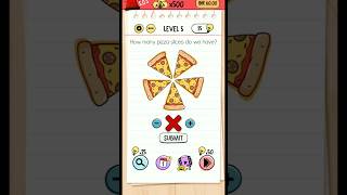 Brain game | pizza count | Level 5 🤯