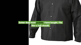 Lincoln Electric Black XX-Large Flame-Resistant Cloth Welding Jacket