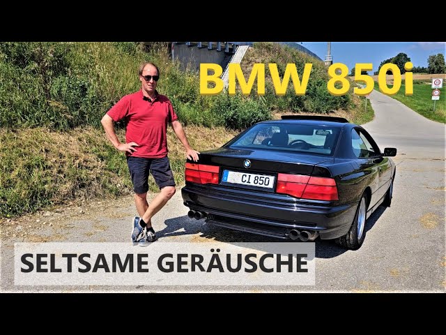 BMW E31 840Ci M62 M60 Ventildeckeldichtung wechseln Stoßstange vorne  abbauen 