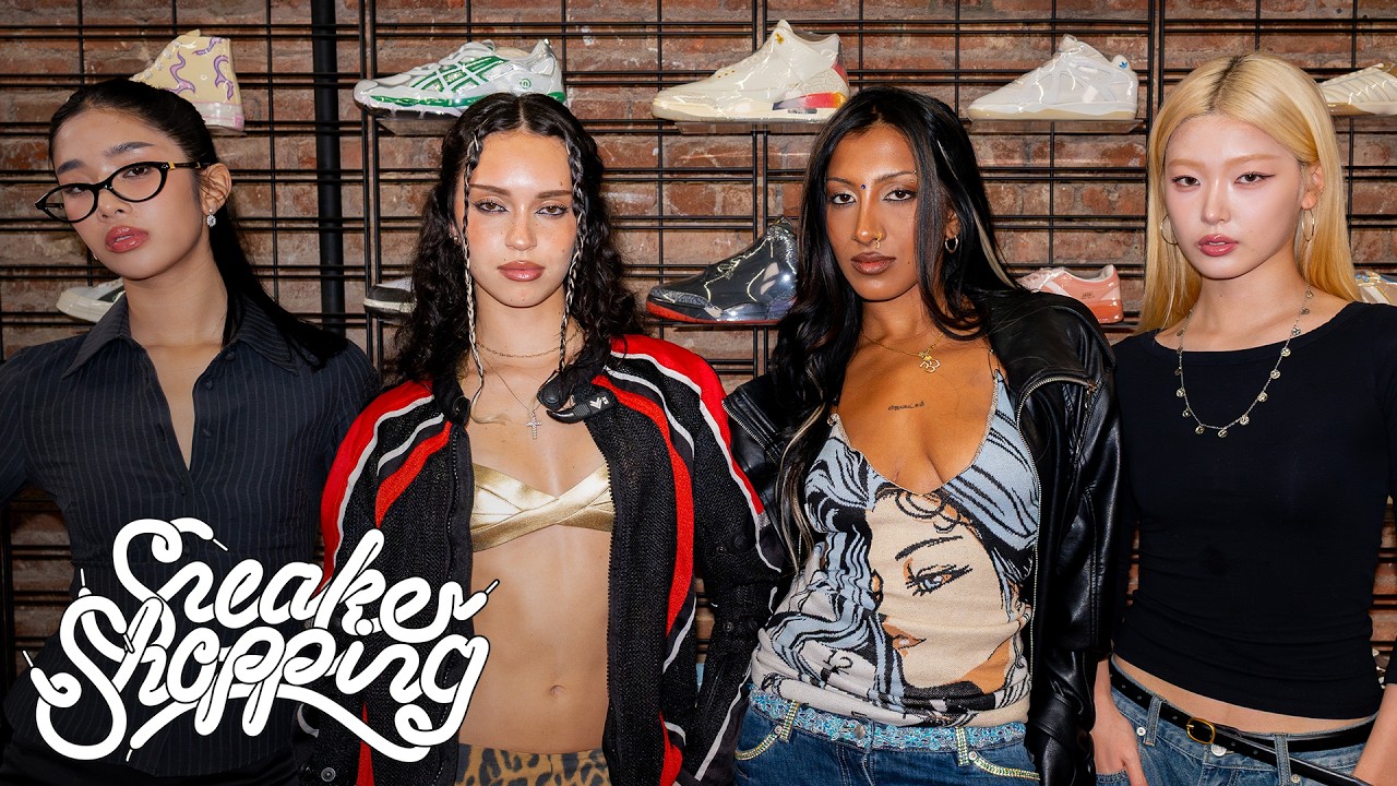 KATSEYE Goes Sneaker Shopping With Complex