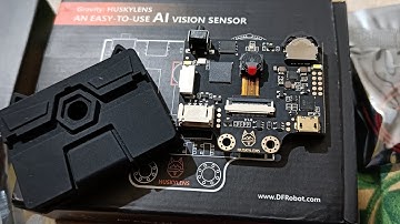HUSKYLENS AN Easy to use AI VISION SENSOR UNBOXING #huskylens #dfrobot #ai #imageprocessing #robote