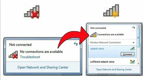 🔥 "NOT CONNECTED" No Connection Available Windows 7/8.1/10 || New Method 2020 🔥