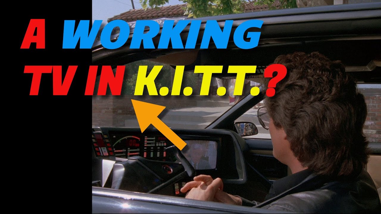 KITT Hero Car Had a Working TV?!? Knight in Disgrace Episode Commentary (EP49) KNIGHT RIDER