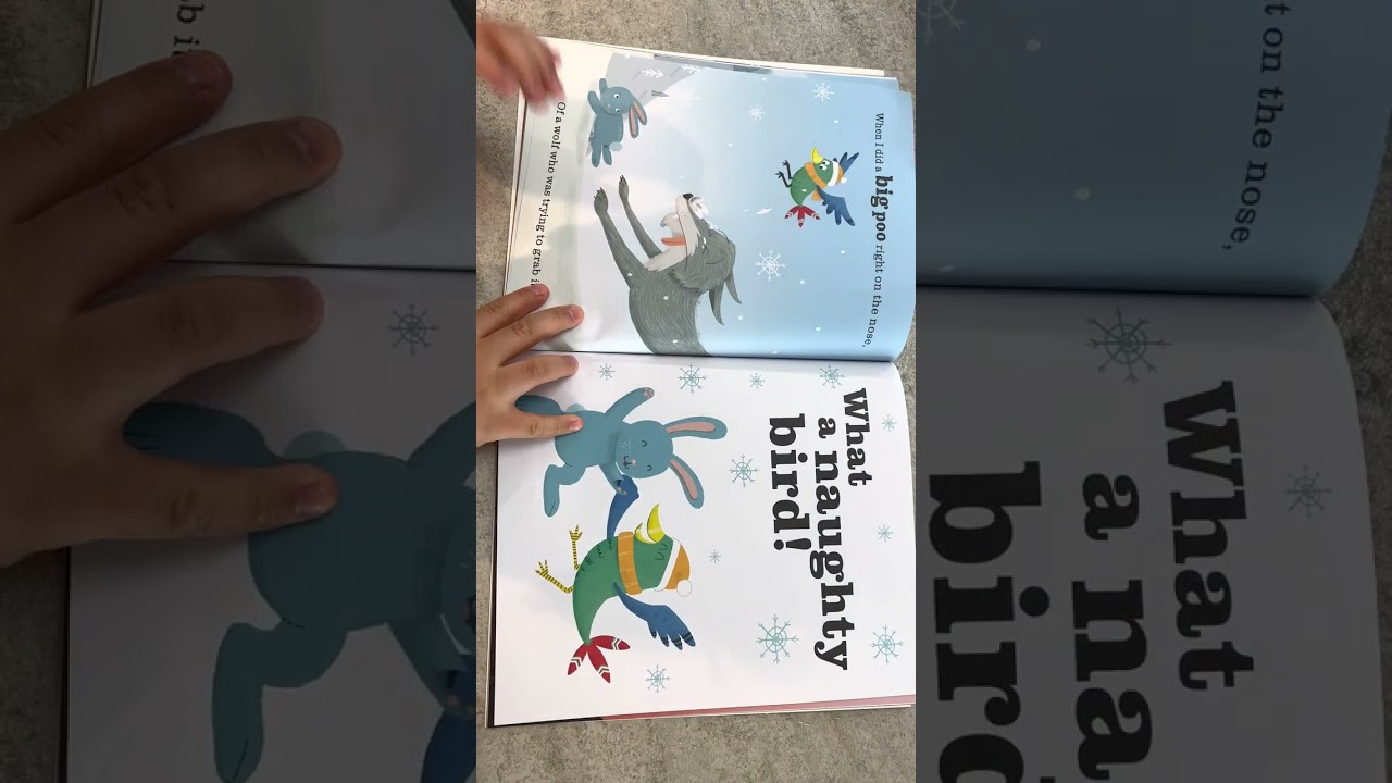 What a naughty bird!