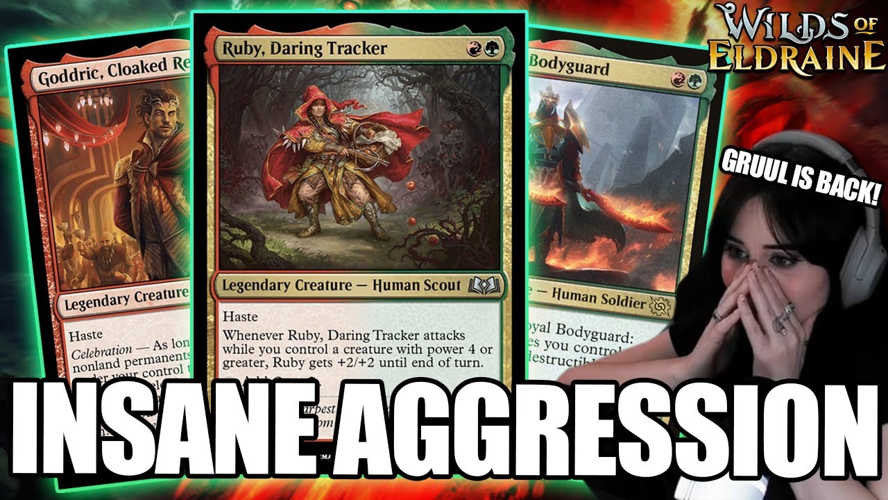 The BEST Way to Play GRUUL! New Standard Gruul LegendsMTG Eldraine  Gameplay & Deck Tech