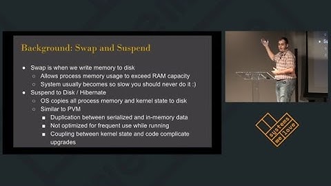 Persistent Virtual Memory in the Great New Operating System In the Sky -- James Larkby Lahet
