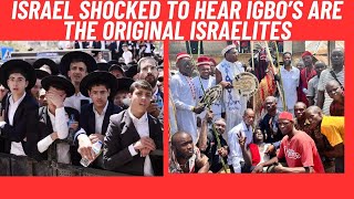 Israel shocked to hear IGBO Israelites prove Paternal Lineage in Bible (Torah)