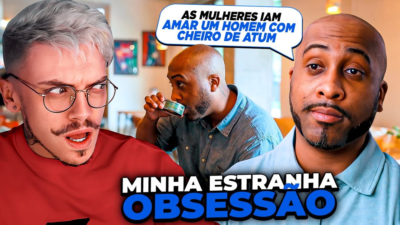 o cara é OBCECADO em cheirar ATUM KKKKKKKKK