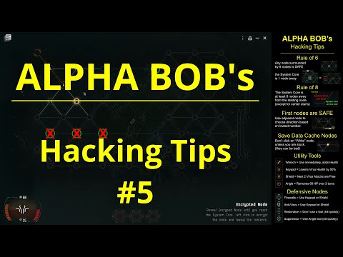 EVE ONLINE - Alpha Bob's Hacking Tips #5 (follow the numbers)